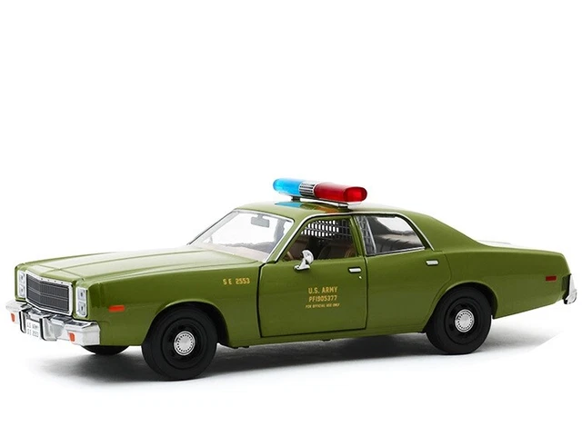 Greenlight 1/18 Plymouth Fury 1977 – US Army Police, The A-Team, Modellauto