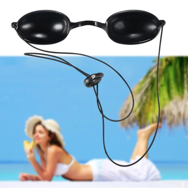 Flex Souple Lit De Bronzage Lunettes Eye Protection UV Lunettes Protections