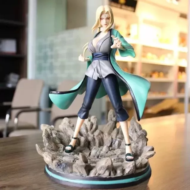 🦊🌀🍥 Naruto Shippuden - Tsunade Action Figure  - 28cm - PVC Anime Statue