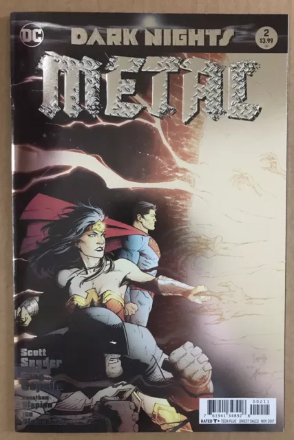 Dark Nights Metal #2 2017 first printing Comic Book NM 1st Batman Who Laughs