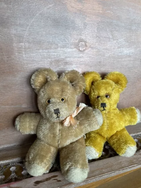 alte Teddys,alter Teddybär antik  , kleine Diem Bären ♥️ Teddy Konvolut ♥️