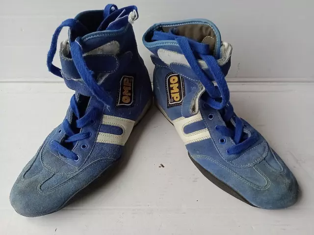 Scarpe Omp  X Auto Pista E Rally Vintage Automobilismo Pilota