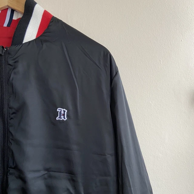 TOMMY HILFIGER X Lewis Hamilton Reversible Bomber Jacket Olive
