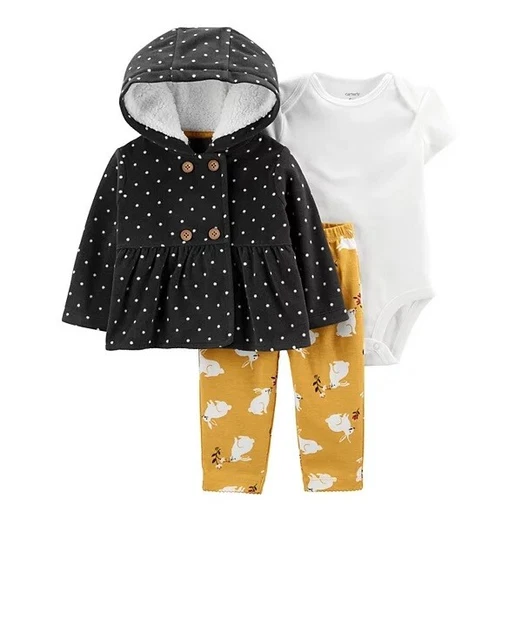 Baby Girl Carter's 3-Pc Set: 12 Months