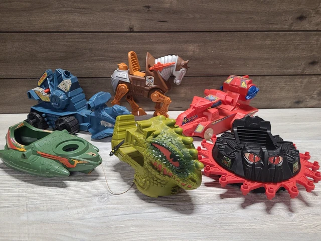 Lot of 6 Vehicles (For Parts or Repair) Vintage 80s MOTU Masters of the Universe