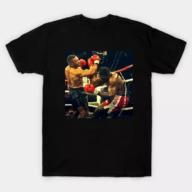 Iron Mike Tyson Boxing Champion T-Shirt Men's Summer Cotton O-Neck Short Sleeve