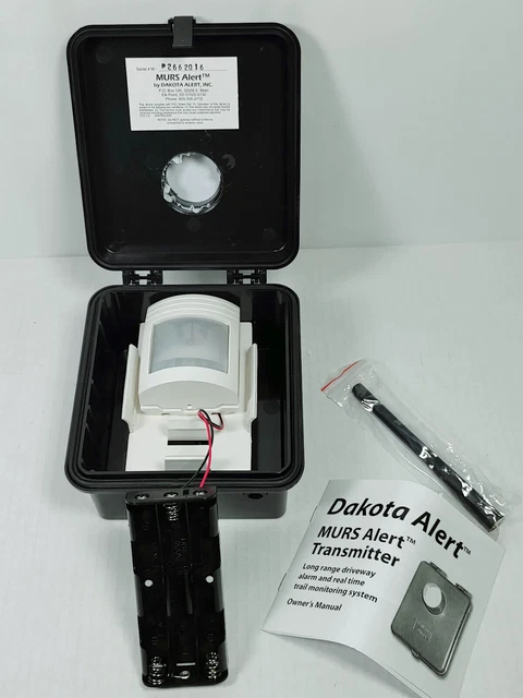 Dakota Alert MURS Alert Transmitter Wireless Driveway Vehicle Motion Detection