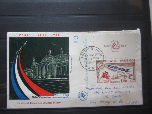 Carte Postale 1er Jour FDC : Jeux Olympiques D'hiver, Exposition Reims 1967 - Oblitérée