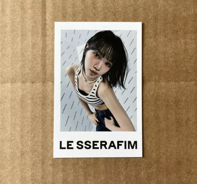 LE SSERAFIM CHAEWON Unforgiven Soundwave Official Photocard $7.78