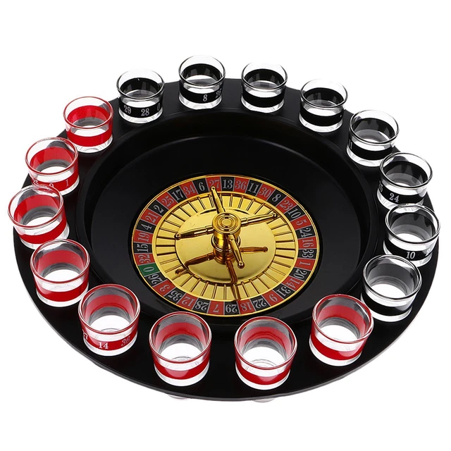 Russian Lucky Drinking Game Set Wheel Adult Game Fun