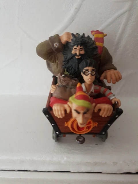 Harry Potter Die Cast Gringotts Vault Cart 2001 Action Figure Toy