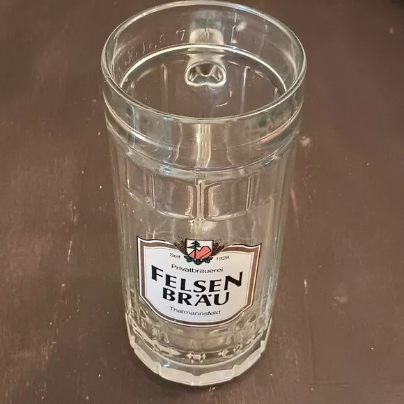 Felsen Brau Vintage Beer Stein Glass
