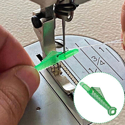 Unisex enhebrador de agujas tipo pescado cambiador de aguja máquina de coser portátil aguja