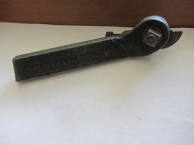 Vtg Armstrong ace 2050 thread cutting tool bit holder metal lathe machinist