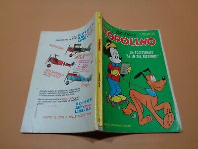 Topolino N° 785 Originale Mondadori Disney Molto Buono 1970 Bollini