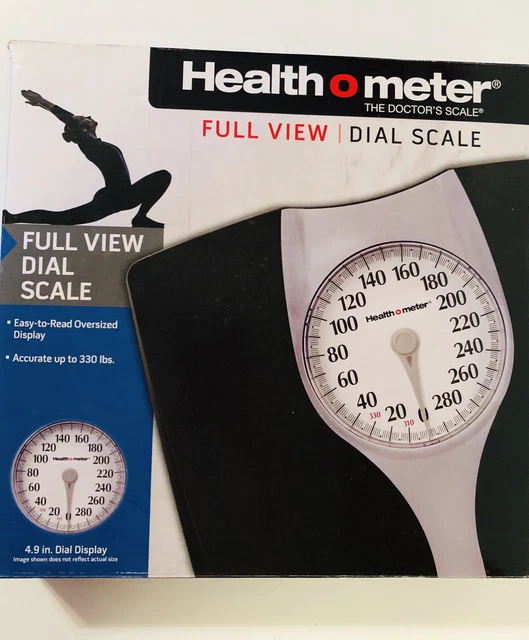 HEALTH O METER The Doctor's Scale Full View Dial Scale Oversized