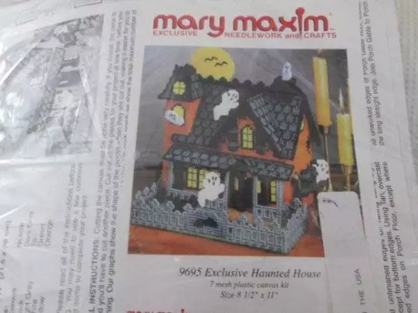 Mary Maxim Flower Shop Plastic Canvas Kit 