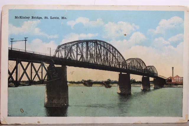 Missouri MO St Louis McKinley Bridge Postcard Old Vintage Card View Standard PC