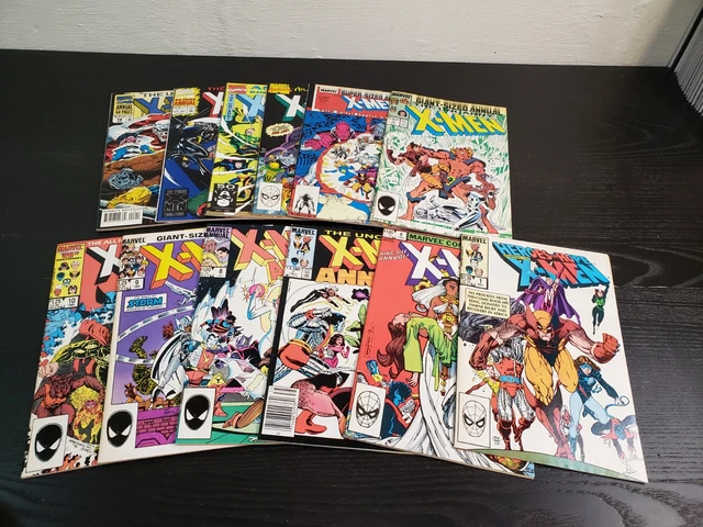 Uncanny X-Men Annual Lot of 12 (Marvel Comic books) (#6-18) *No 14*~ Heroes Hope