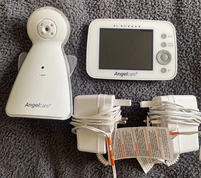 Angelcare AC1320 Baby Monitor VIDEO MOVEMENT & SOUND Zoom Camera DIGITAL DISPLAY