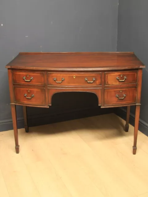 Antique Edwardian Mahogany Desk Writing Table 2