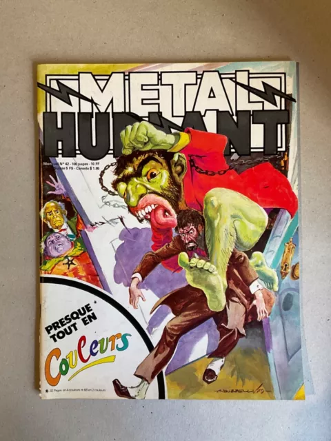 Metal Hurlant N°42 Édition 1979 Très Bon État