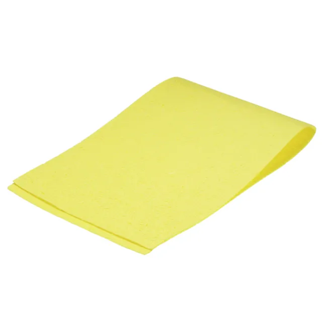 Spugna per saldatura 30 x 90 cm rettangolo cuscinetto di pulizia giallo punta per saldatura