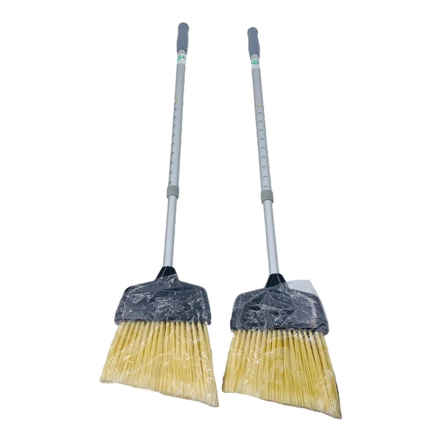 Lot of 2 Unger Telescopic 30.75"-40" Handle w/ Broom Head
