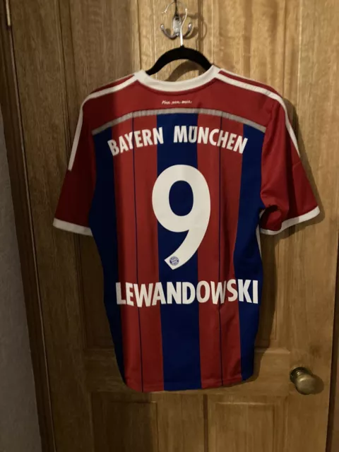 Mens Authentic Bayern Munich Home Shirt 14/15