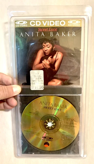 Long Box - Anita Baker ~SWEET LOVE ~ CD/DVD- 1986 Single And VIDEO Brand New!