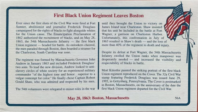 MORT KUNSLER CIVIL War Philatelic History 1st Black Union Regiment ...