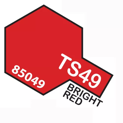 Tamiya® Bombe de peinture rouge brillant TS-49 - 85049