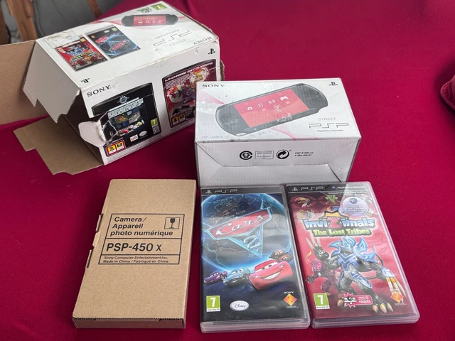 Console Sony PSP Street E1004 Neuve Sous Blister - Pack Cars 2 & Little Big Planet