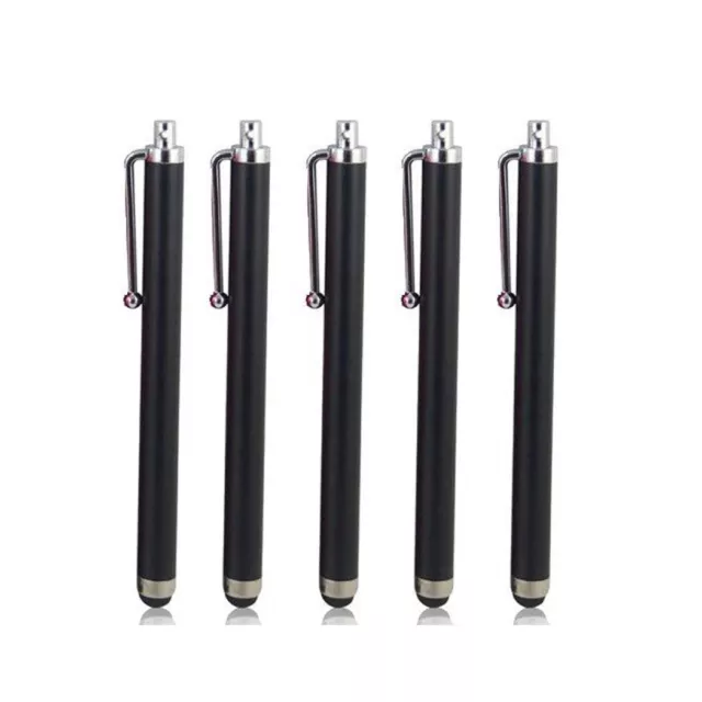 5 x Touch Screen Stylus Pen For iPad Pro Samsung Galaxy Tab Tablet Kindle Black