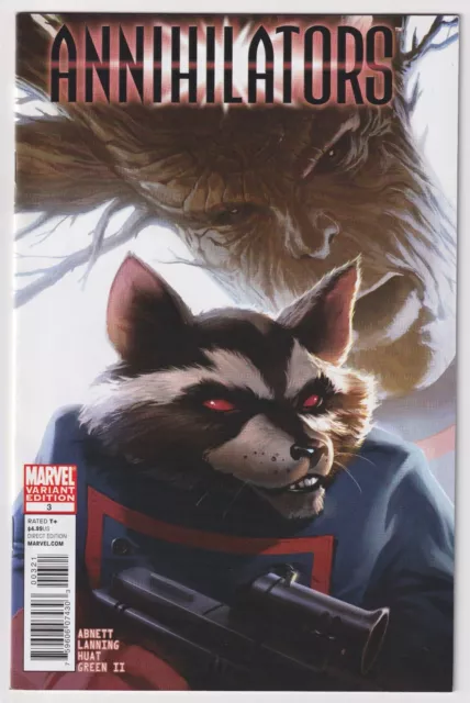 ANNIHILATORS #3 | Djurdjevic Rocket Raccoon & Groot Variant | 2011 | NM-