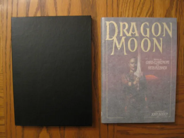 Dragon Moon Hardcover Signed!  Claremont & Fleisher  John Bolton 1994 AS NEW