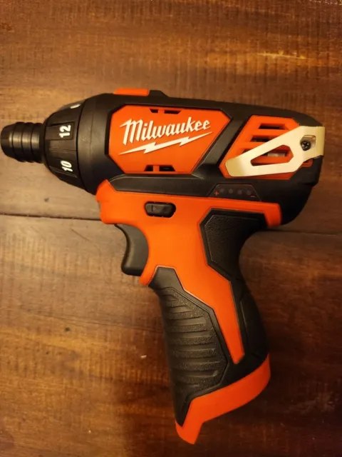 BRAND NEW Milwaukee M12 2401-20 1/4" in. Hex Screwdriver Driver Cordless 12-Volt