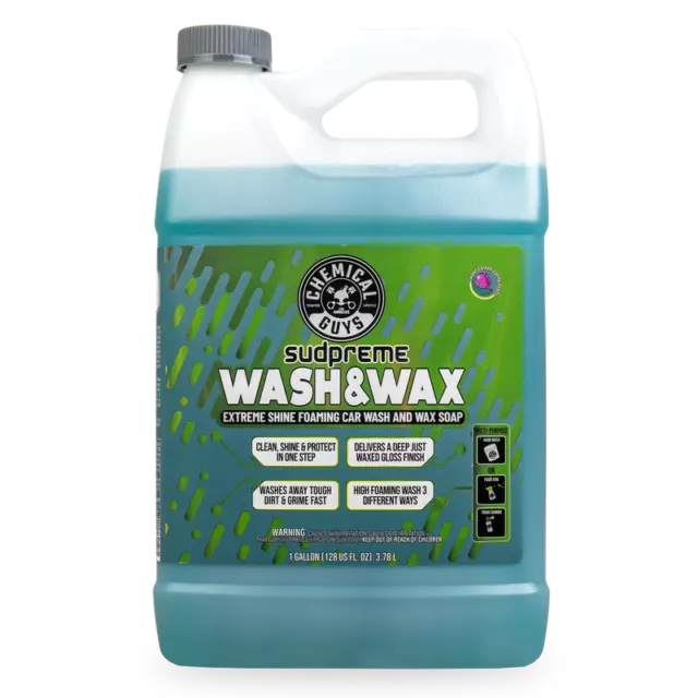 Chemical Guys - Sudpreme Wash & Wax Extreme Shine Foaming Car Wash Soap (1 Gal)