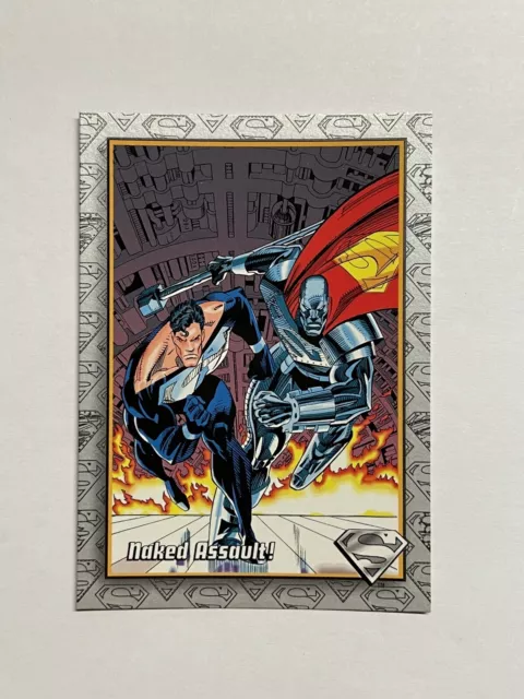 Skybox 1993 The Return of Superman Card #69 Naked Assault