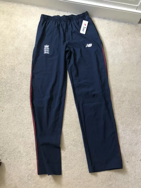 England Cricket Tracksuit Players Trousers NEW Medium