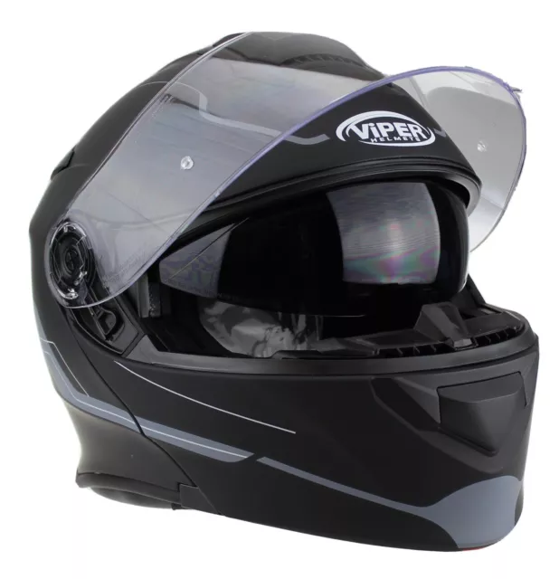 Viper RS-V151 Bluetooth + 3.0 Casco modulare de moto Caschi Modulari  Motorino ACU Oro Timbrato, Prezzi e Offerte