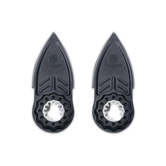 Fein StarLock Finger-Shaped Oscillating Sanding Pad with Hook and Loop Attach...