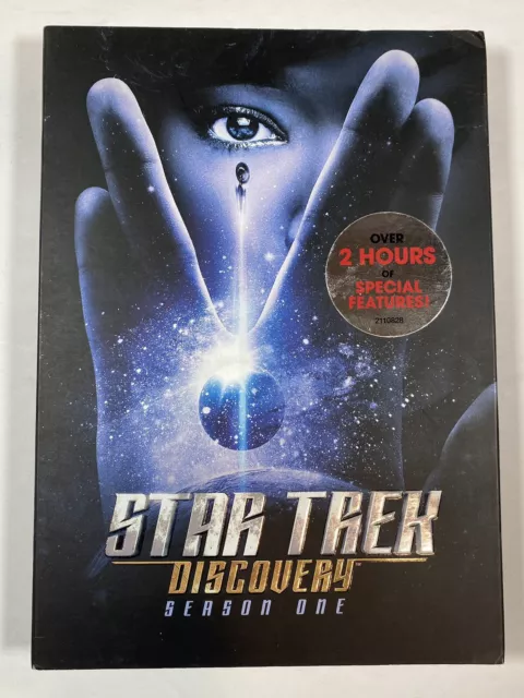 Star Trek:Discovery-Season One***NEW SEALED DVD SET WITH SLIPCOVER**CASE CRACKED