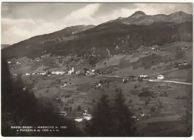 Rabbi Bagni - Masnovo E Piazzola - Trento - Viagg. 1964 -91835-