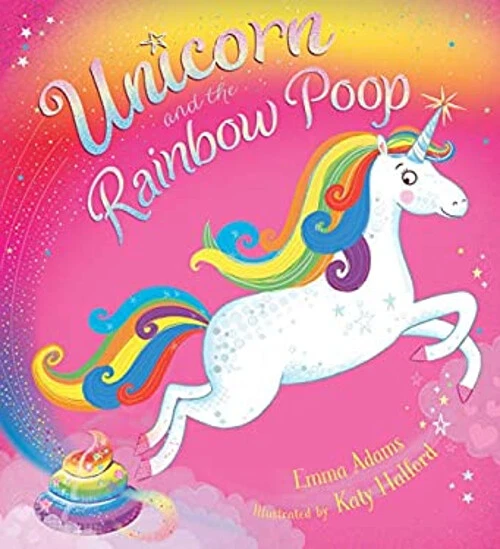 LICORNE ET THE Arc-en-Ciel Poop Livre de Poche Emma D'Adams EUR 6,02 ...