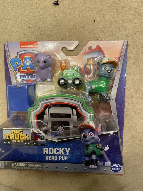 PAW PATROL BIG Truck Pups Hero Pup - Rocky NEW EUR 11,54 - PicClick FR