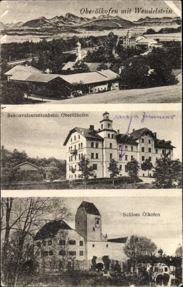 Ak Oberelkofen Grafing bei München Oberbayern, Panorama,... - 2070461