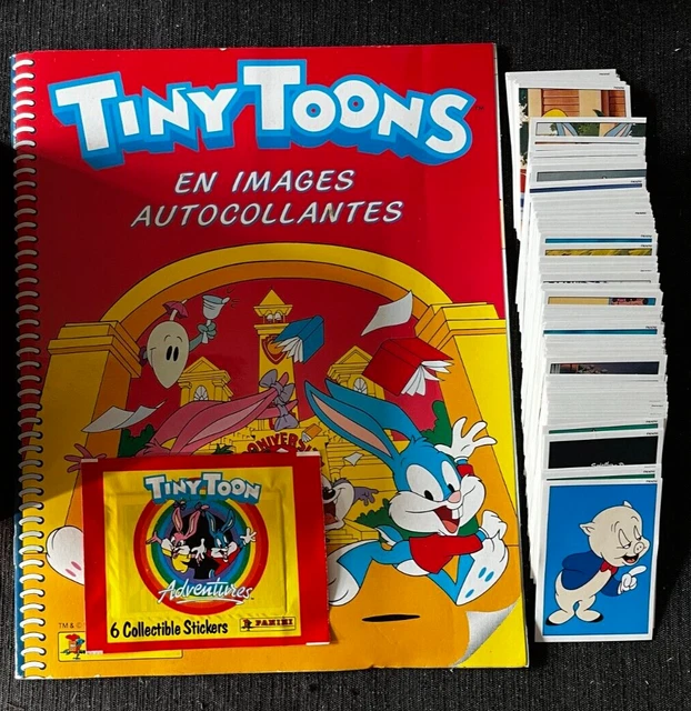 EMPTY ALBUM + Full Set Panini Tiny Toon Disney 1992 Stickers New Rare £ ...