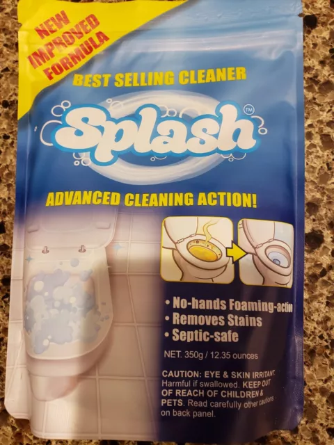 splash foaming toilet cleaner