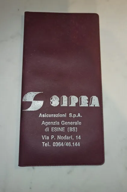 MINI AGENDINA E RUBRICA TELEFONICA 1985 - Pubblicitaria Esine (BS)